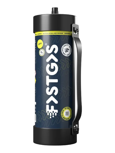 Verzegelde lachgastank 2KG van Lachgas Gelderland